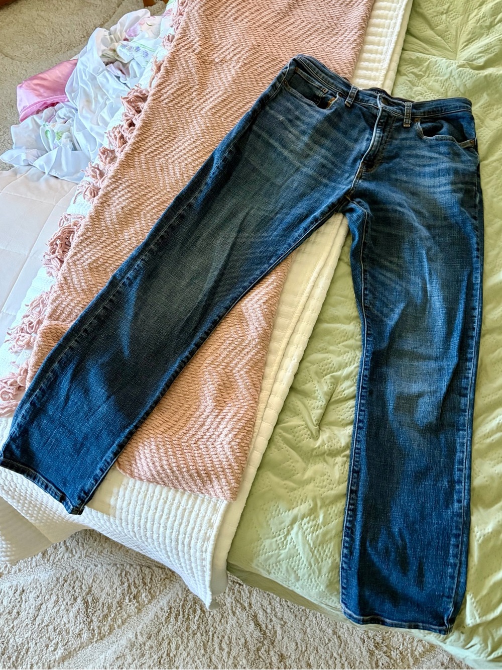 Lucky Brand 121 Slim Straight Jeans Dark Wash W32 L32